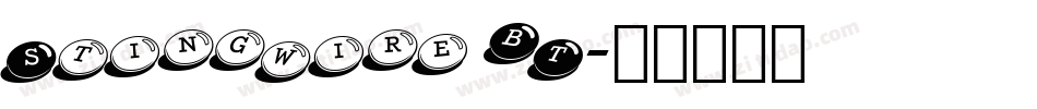 Stingwire BT字体转换